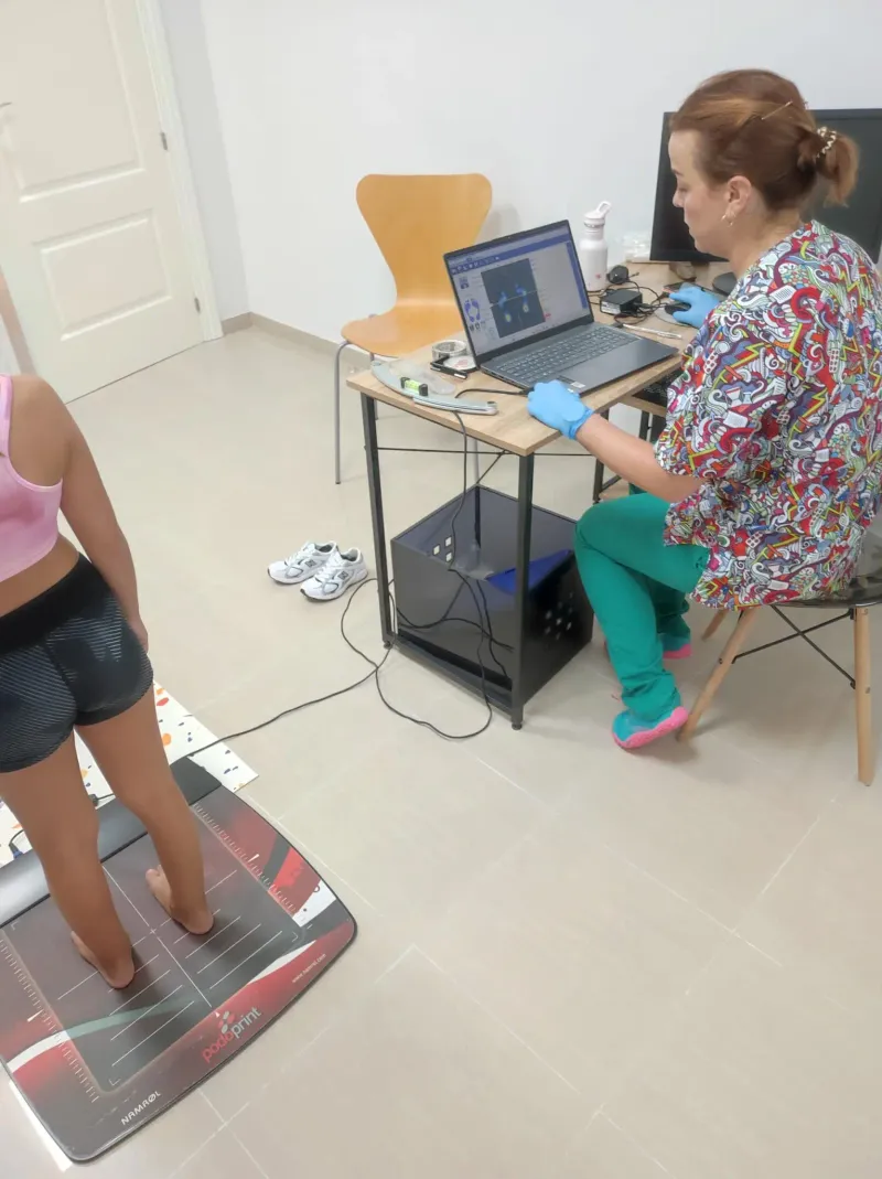 Estudio informatizado de la pisada